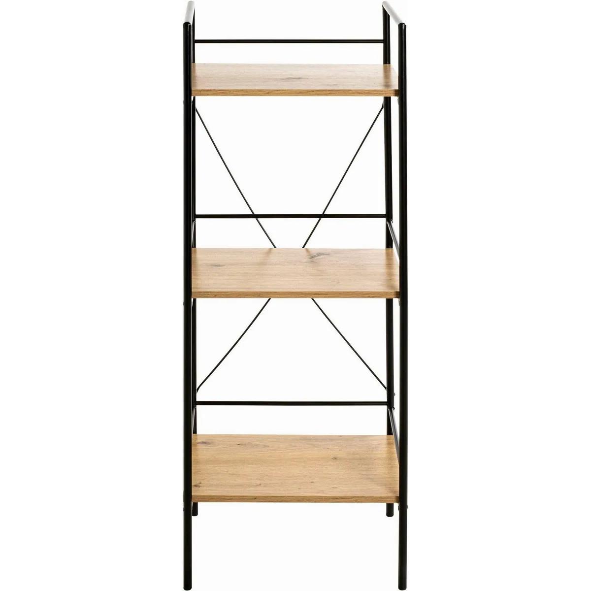 HAKU Regal, MDF Eiche-Optik, 3 Ablagen — kratzbeständig, kippsicher, flexibles Design 5