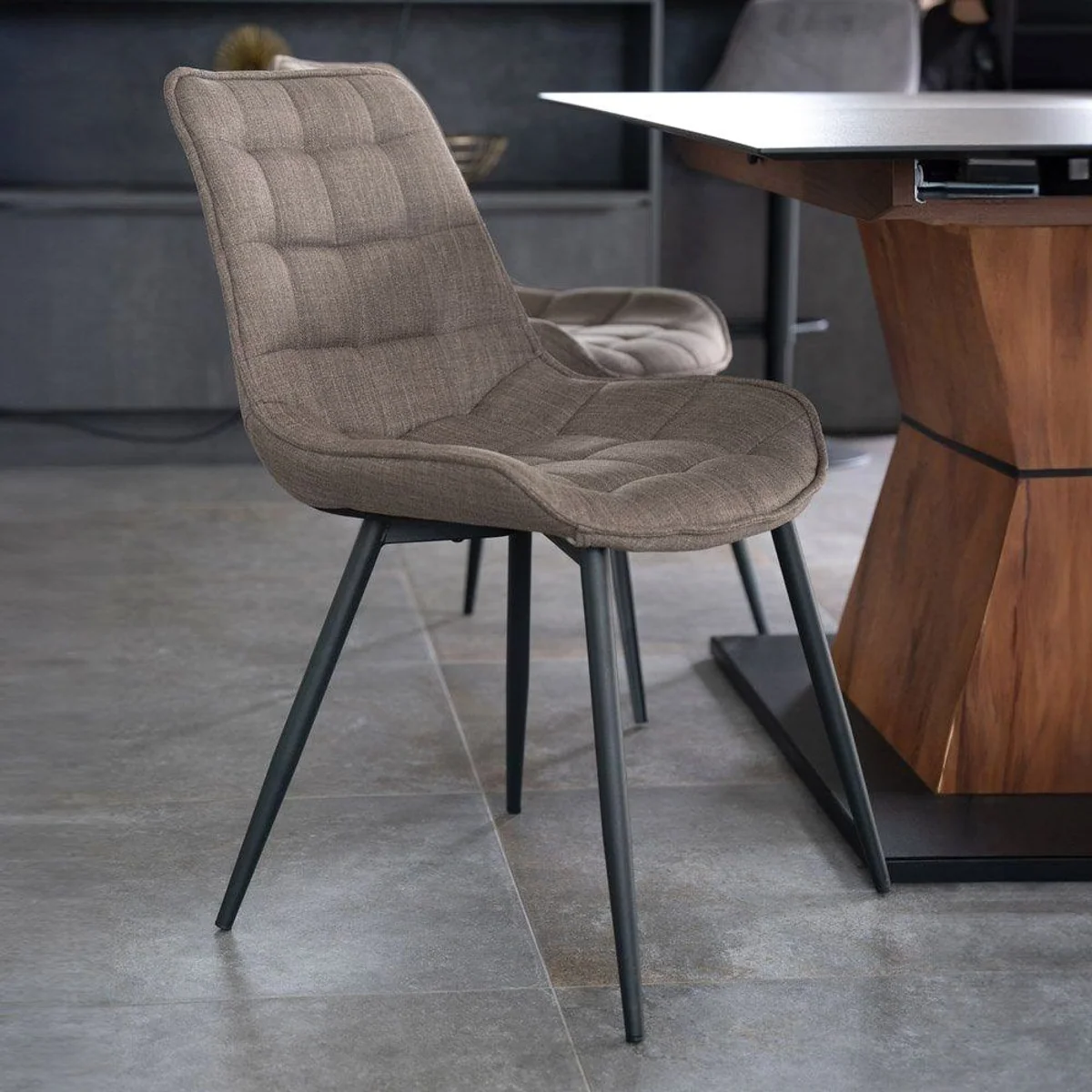 Home Deluxe IKALO Esszimmerstuhl, gepolstert, robust und pflegeleicht 2