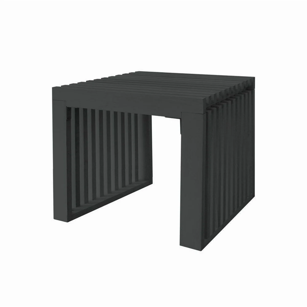 Home Deluxe LORA Sitzbank, Kiefernholz, 50 x 40 x 42 cm, modernes Design 2