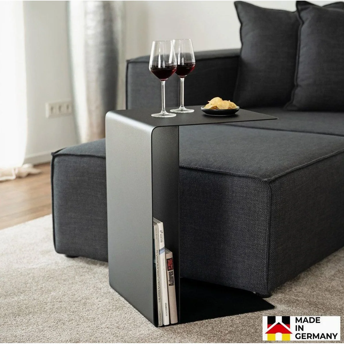Home Deluxe Beistelltisch ZIMA, vielseitig einsetzbar, stabil, sofort nutzbar 2