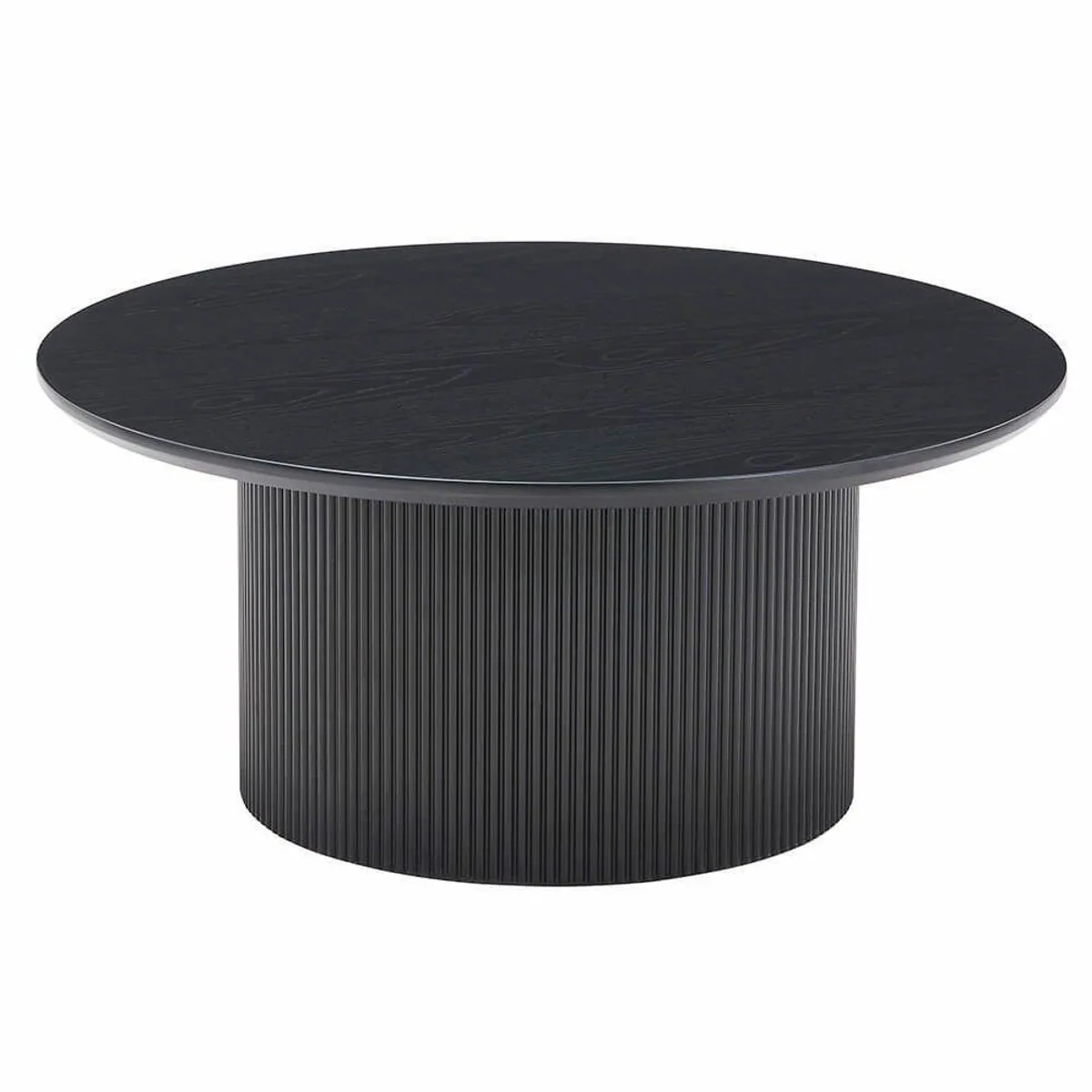 Home Deluxe Couchtisch ADELINA, rund, 90 x 90 x 40 cm, MDF, elegantes Design