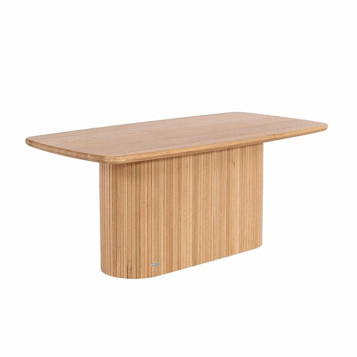 Home Deluxe RABOS Esstisch, geölte Eiche, 160 x 90 cm, moderne Formensprache