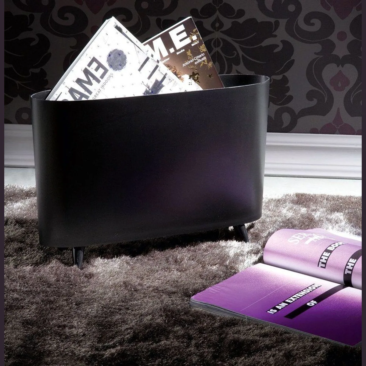 koziol MILANO Aufbewahrungsbox, elegantes Design, aus robustem Kunststoff, standfest 4