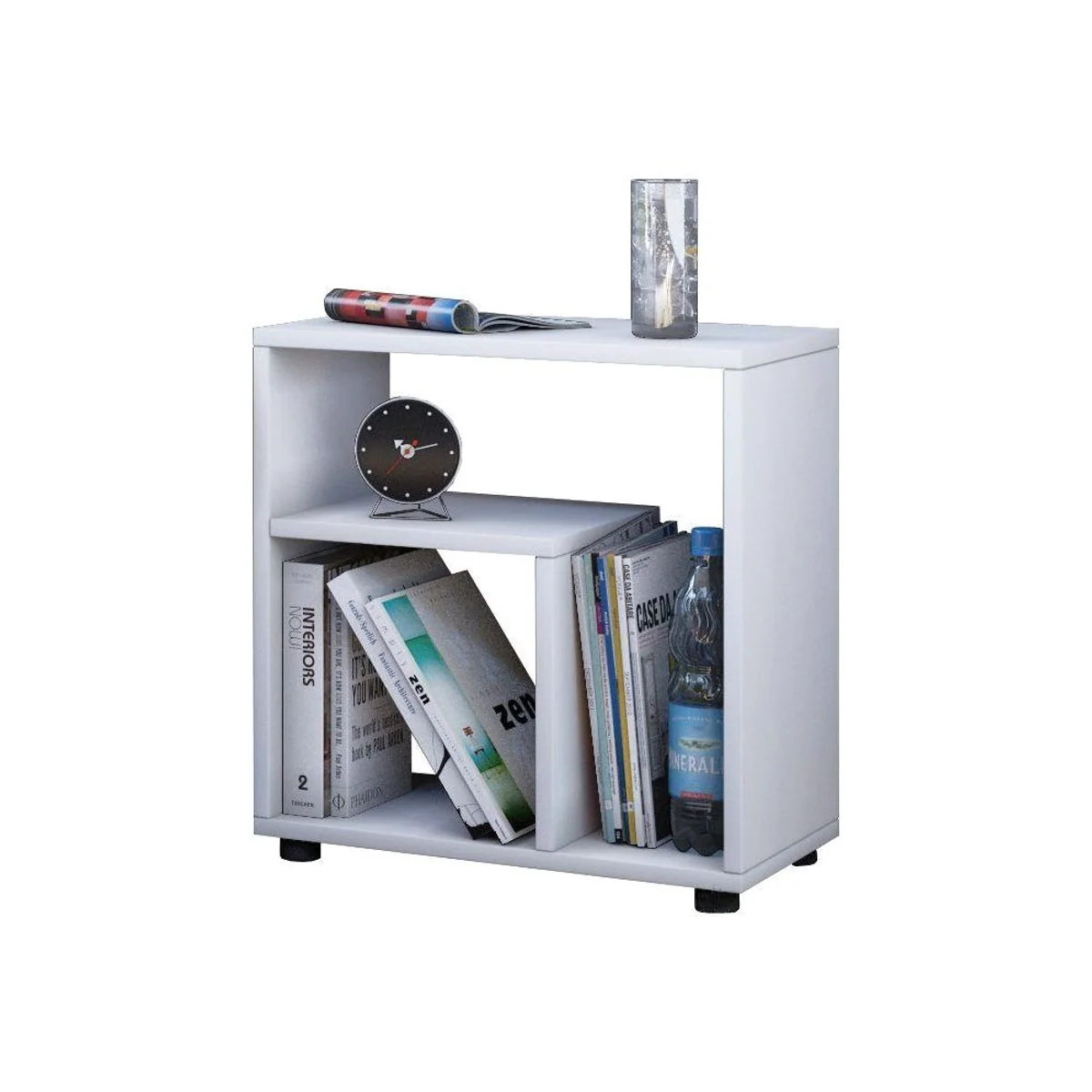VCM Zeito Couchtisch, universelles Design, stabile Verarbeitung, Holzstruktur-Nachbildung
