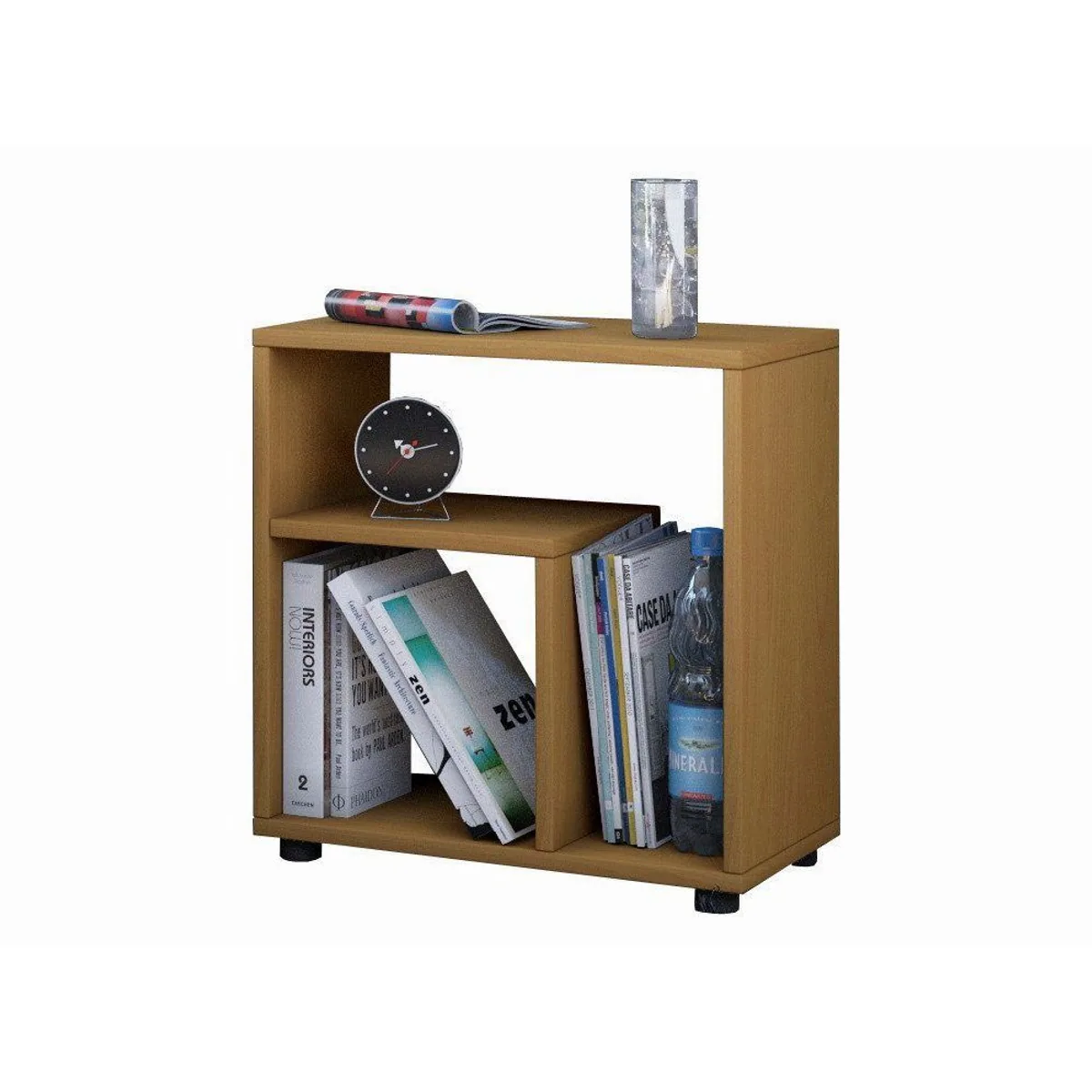 VCM Zeito Couchtisch, universelles Design, stabile Verarbeitung, Holzstruktur-Nachbildung 4